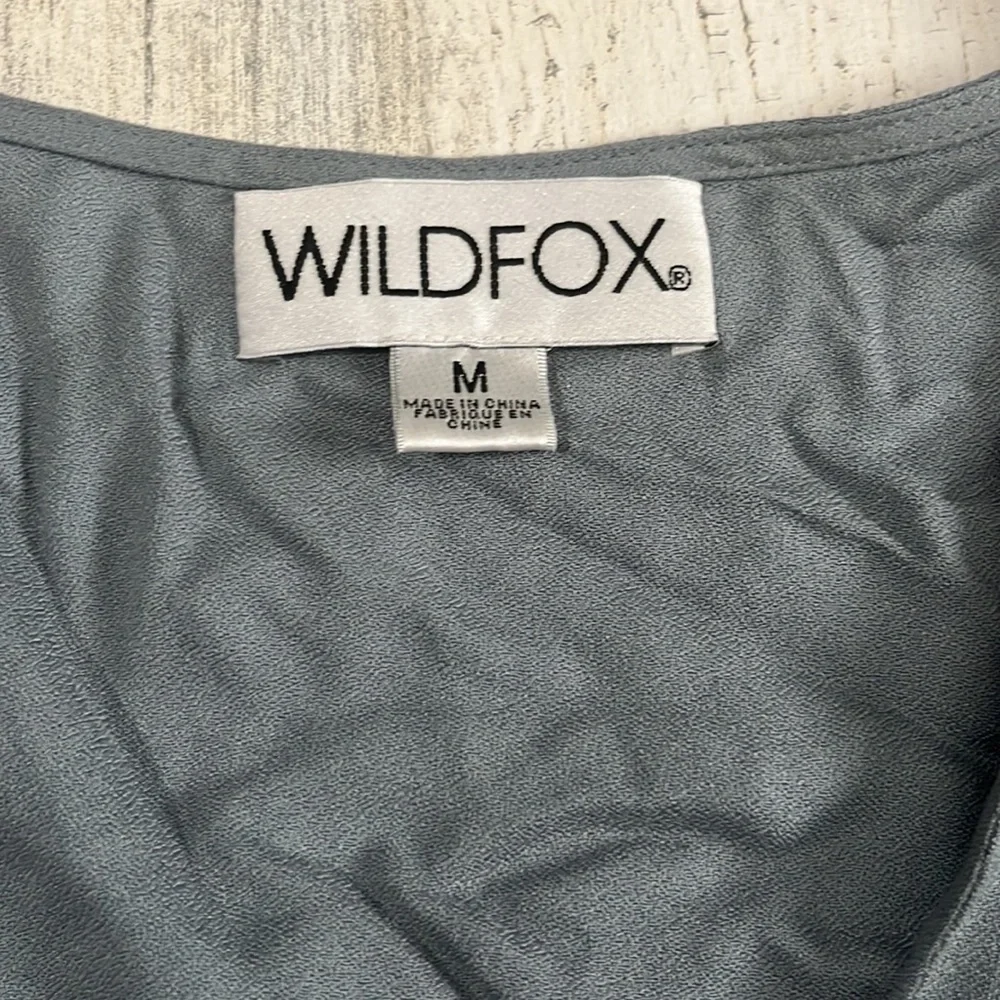 Wildfox Megalith Star Wrapt Top Size M - Picture 6 of 12